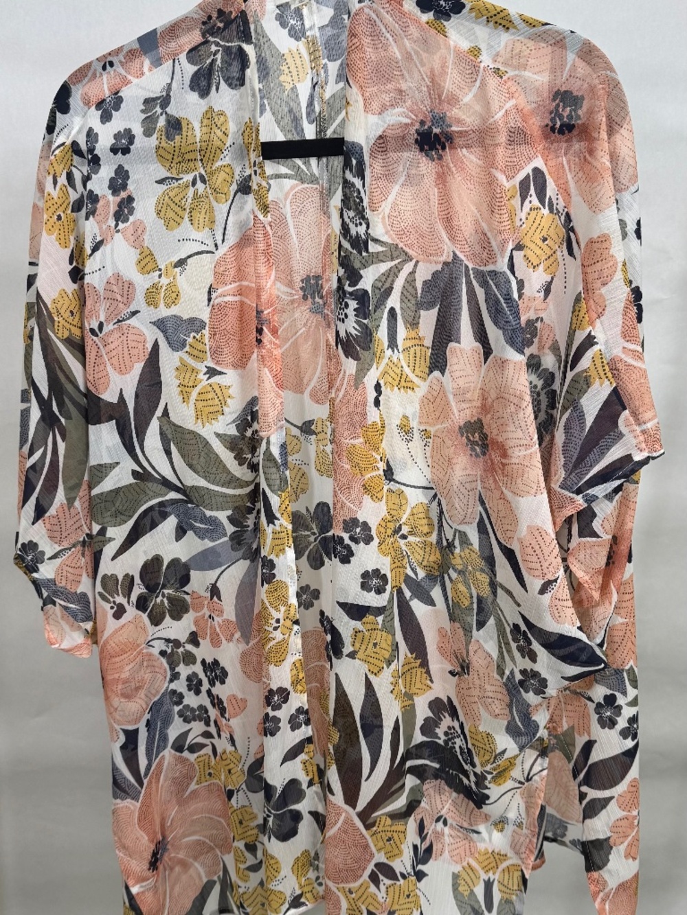 Maurice's Ruana Wrap - Multi colored floral